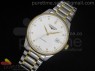 Master Automatic SS/YG White Dial Diamond Markers on Bracelet A2824