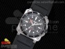 BR 03-92 Diver SS 1:1 Best Edition Black Dial on Rubber Strap MIYOTA 9015 (Free Nylon Strap)