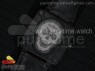 BR 01 Skull PVD Gray Dial on Black Leather Strap MIYOTA 9015 (Free Rubber Strap)
