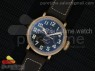 Pilot Type 20 Extra Special Bronze V6F 1:1 Best Edition on Brown Asso Strap MIYOTA 9015