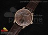 Elite Captain RG Brown Dial on Brown Leather Strap A2824
