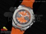 Royal Oak Offshore Diver Chronograph Orange Noob Best Edition on Orange Rubber Strap A3126