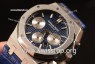 Royal Oak Chronograph Blue Dial With Blue Strap Swiss Valjoux 7750 26331ST.OO.1220ST.01