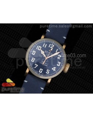 Pilot Type 20 Bronze XF 1:1 California Special Edition on Blue Leather Strap A2824